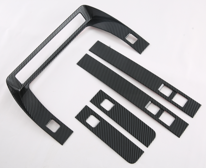 Carbon Fiber Roof Black Car And Truck Antennas 2-Piece Carbon
