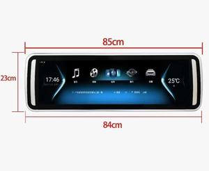 Moniteur de plafond 29 pouces grand écran pour voiture, OEM personnalisé, Android Octa-Core, WiFi, BT, 1920x540, pour Van, Limousine, RV, Bus - Direct Usine - Product Image 1