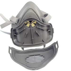 Fabricante de EPP con certificación CE, OEM y ODM, Respirador, Máscara de Gas, Filtro Doble, Máscara Facial Completa de Goma, Filtros, Máscara de Pintura, Respirador - Product Image 3