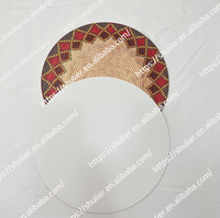 Impression 3D, panier traditionnel érythréen, panier éthiopien Mesob, set de table imperméable, set de table rond pour la décoration Habesha