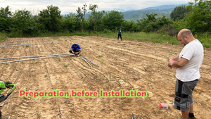 8x20m al aire libre China marco de metal agricultura túnel casa verde fresa invernaderos pasivos solares para la venta - Product Image 4