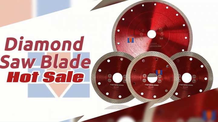 TOLESA 4-1/2 Inch Super Thin Diamond Saw Blade 3-Pack – For Angle Grinders, Tile, Marble & Granite – 7/8 Arbor With 20mm & 16mm Adapter Rings