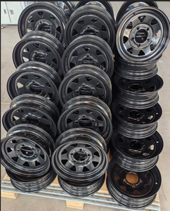 Bon prix d'usine en Chine 13.14.15.16 <span class=keywords><strong>pouces</strong></span> en acier <span class=keywords><strong>jante</strong></span> de roue de <span class=keywords><strong>remorque</strong></span> à <span class=keywords><strong>8</strong></span> rayons pour <span class=keywords><strong>remorque</strong></span> LT ou <span class=keywords><strong>remorque</strong></span> de bateau - Product Image 5
