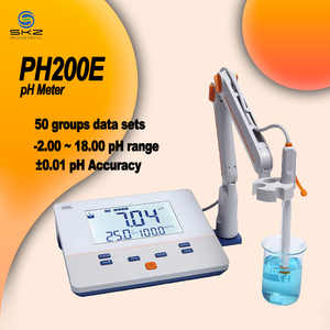 <span class=keywords><strong>pH</strong></span>-mètre de laboratoire PH200E avec thermomètre et solution standard <span class=keywords><strong>pH</strong></span> NIST, idéal pour les laboratoires de <span class=keywords><strong>chimie</strong></span> générale et de biologie - Product Image 3