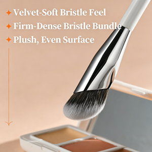 Brocha Profesional Angulada para Maquillaje <span class=keywords><strong>de</strong></span> Ojos, Brocha Pequeña para Base <span class=keywords><strong>de</strong></span> Maquillaje, Brochas <span class=keywords><strong>de</strong></span> Precisión para Difuminar en el Rostro - Product Image 3