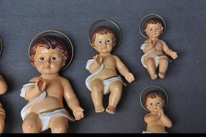 Nhựa Tôn Giáo Thủ Công Trinh Nữ Mẹ Và Chúa Kitô Con Số Chúa Giêsu - Product Image 4