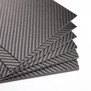 Toray laminated composite 3mm large twill matte carbon fiber sheets