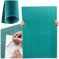 Tapis de découpe PVC auto-cicatrisant multicolore avec logo personnalisé sérigraphié A1 A2 A3 A4 A5 pour artisanat, couture, modélisme et bricolage