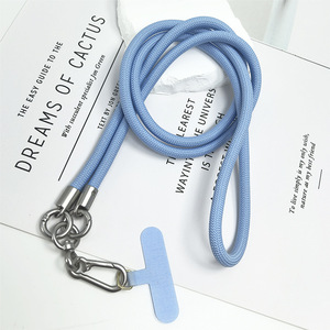 Wanlisheng Phone <b>Lanyard</b> 8mm <b>Polyester</b> Braided Rope With Padding Crossbody Backpack Style - Product Image 1