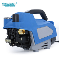Mini laveuse haute pression électrique pour le lavage de voitures, le nettoyage des sols de la maison et du jardin, machine à laver portable avec pistolet pulvérisateur