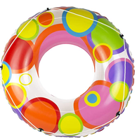 Bouée de piscine gonflable géante avec logo personnalisé, motif étoile de mer, tube flottant robuste pour l'eau