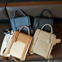 Sac à dos de luxe pour femmes en cuir PU 2026, imperméable, de créateur, pour voyage, école, ordinateur portable, sac pour femmes