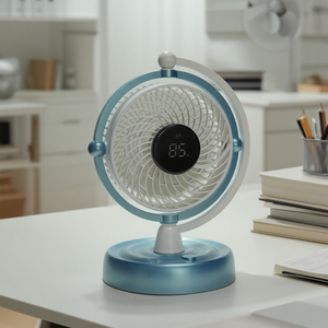 Yaratıcı gezegen 4-Speed ayarlanabilir masa fanı enerji tasarrufu plastik soğutma fanı ev ofis garaj araba & <span class=keywords><strong>RV</strong></span> için benzersiz hediye - Product Image 1