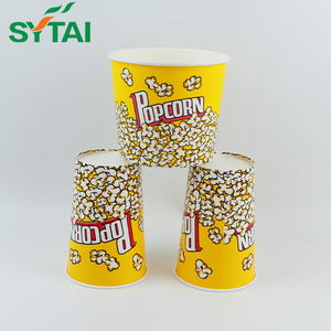 Seaux à pop-corn Jumbo imprimés sur mesure de style théâtre sulfurisé pour événements - Product Image 5