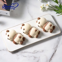 Groothandel Schattige 3d Grizzly Beer Desserts Blisterdoos Verpakt Chocolade Originele Mousse Smaak Met Snelle Levering