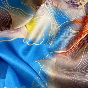 Tessuto in Pura Seta di Gelso Naturale 100% Satin Charmeuse Cinese per Abiti Eleganti e Tessuti di Moda Francese - Product Image 6
