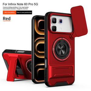 Funda Protectora Lichicase con Carga Inalámbrica, Soporte Plegable, Ventana Deslizante y Carcasa Magnética para Infinix <span class=keywords><strong>Note</strong></span> 60 Ultra - Product Image 4