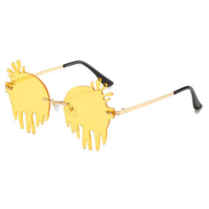 VIFF HM21384 Cute <strong>Party</strong> Sun <strong>Glasses</strong> Rimless Sunglasses - Product Image 1