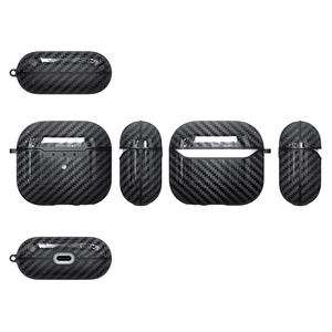 Étui en fibre de carbone pour écouteurs, étuis pour écouteurs <span class=keywords><strong>Air</strong></span> <span class=keywords><strong>Buds</strong></span>, housse antichoc pour Airpods 3 Pro 2 - Product Image 2
