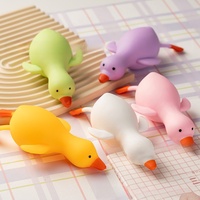 Jouet anti-stress Squishy Canard, Canard de dessin animé populaire, Jouet anti-stress pour enfants, Vente en gros fabricant, En stock