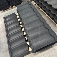 Tuiles de toiture en métal revêtues de pierre Milano Modern – Durables et ignifuges pour les entrepreneurs en toiture de temples et de bâtiments commerciaux au Ghana