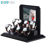 DSP Vietnam Factory Affichage de détail de supports de montre en acrylique à double couche de haute qualité pour les ventes de montres de centres commerciaux