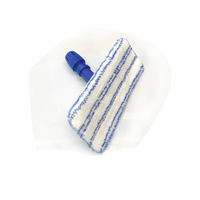 Ecoclean 9 "360 pivotant utilitaire en plastique pour nettoyer la poussière des sols, tampon de lavage magique, tête de recharge pour vadrouille plate