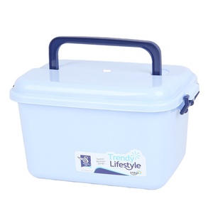 2.5L Hình Chữ Nhật Hình Dạng Nhựa Stackable Snack Khô Thực Phẩm Lưu Trữ <span class=keywords><strong>Container</strong></span> Với Xử Lý - Product Image 1