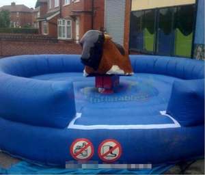 Parc de sport en plein air de haute qualité, jeu de divertissement humain, <span class=keywords><strong>taureau</strong></span> de <span class=keywords><strong>taureau</strong></span> de <span class=keywords><strong>taureau</strong></span> de rodéo mécanique gonflable commercial - Product Image 6