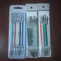 Kit d'outils de réparation de CPU 6-en-1 en acier inoxydable OEM Precision Hand Operated Powerlift TS064 avec étui, couteau à décoller, couteau à crochet et spatule