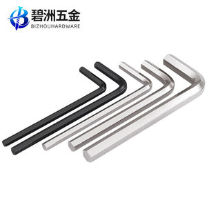 Clé Allen en L Bizhouhardware, clé hexagonale, 0,9 mm-8 mm, outil métrique en acier, jeu de clés - Product Image 1
