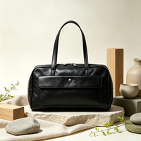 Sac à bandoulière en cuir véritable pour femmes fourre-tout voyage dame sacs à main fournisseur de marque privée personnalisé