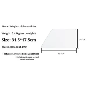 Tự động cửa sổ Tint công cụ kính chắn gió hiển thị mô hình mini kính chắn gió cho cửa sổ phim hiển thị - Product Image 4