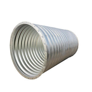 High Strength Corrugated Pipe Culvert Protection Device For Tunnel Secondary Lining And Bridge And Culvert Reinforcement