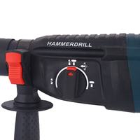 Marteau perforateur rotatif électrique 800W 220V SDS Plus pour béton, 2J 4800RPM 870BPM, outil électrique robuste avec mallette