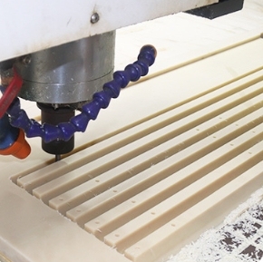 Tùy chỉnh Heavy-Duty MC Nylon chuỗi hướng dẫn cho băng tải chuỗi chế biến có sẵn kích cỡ khác nhau chất lượng nhựa đường sắt hướng dẫn - Product Image 3