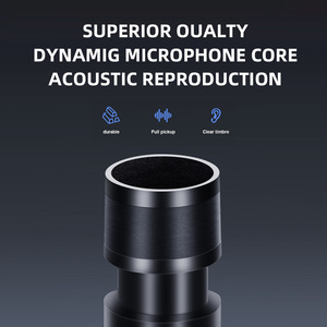 Microphone sans fil universel transfrontalier U, portable, avec réduction de bruit, grille métallique et coque en plastique, pour la maison, l'extérieur et <span class=keywords><strong>les</strong></span> diffusions en direct - Product Image 2