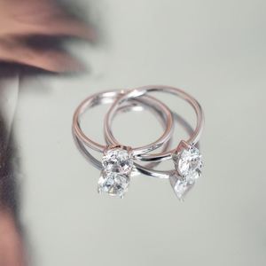 DYLAM <b>Dainty</b> Fine Fashion Women <b>Rings</b> S925 Silver Crossed 2-Layers Double 5A Cubic Zirconia Wedding Promise Engagement <b>Rings</b> - Product Image 5