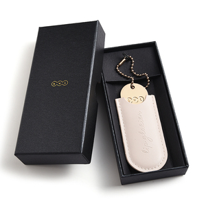 Astuccio Portatile in PU di Design, Borsa per Rossetto e Strumenti di Trucco, Piccolo Specchietto Tascabile Compatto - Product Image 2