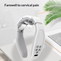 Masseur de cou à vibrations haute vitesse avec réglage multi-modes et chaleur, léger et portable pour les voyages et la maison