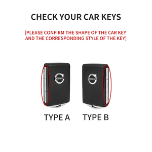 Borsa di protezione per chiavi auto <span class=keywords><strong>Volvo</strong></span> custodia pieghevole in vera pelle per XC60/S90/S60/XC90/V40/V90/S60L/<span class=keywords><strong>XC40</strong></span> - Product Image 5