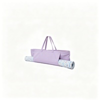 Sac de transport rose pour tapis de mahjong, avec logo personnalisé, pour ensemble de voyage de mahjong, sac de transport léger en toile, sac à bandoulière unique pour mahjong, sac de transport roulant pour mahjong