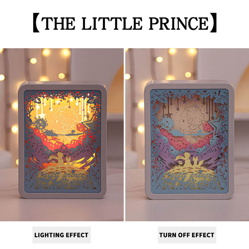 papel de colores del Principito