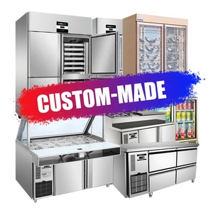 LVNI 1.5m 1.8m Open <strong>Top</strong> Commercial Counter Salad bar <strong>Fridge</strong> Prep <strong>Table</strong> With GN Pans - Product Image 5
