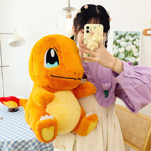 Nuevo Peluche de Dragón de Fuego, Adorable Muñeco de Peluche Pokémon, Almohada de Monstruos de Bolsillo, Relleno de Algodón PP Súper Suave - Product Image 1