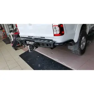 Manufacturers Selling 4X4 Car Accessories Stainless Steel Front Bumper Car Accessories Pic Kup Rear Bumper