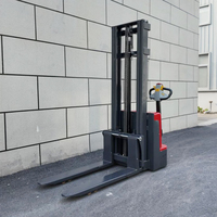 Chariot élévateur à palettes de 1 tonne, 1,2 tonne, 1,5 tonne, hauteur de levage 1600-4000 mm, chariot élévateur à batterie, chariot élévateur électrique
