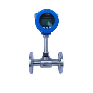KG unit thermal gas mass flow meter CE approved Thermal Mass flange connection flowmeter