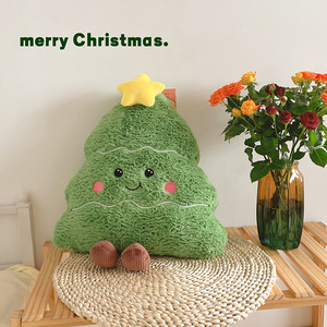 Coussin décoratif de Noël, poupée sapin de Noël, coussin de canapé, coussin de salon, coussin de dossier de <span class=keywords><strong>lit</strong></span>, jouet en peluche - Product Image 4