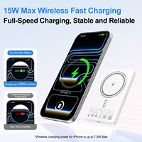 Cargador Inalámbrico Magnético de 15W con Carga Rápida para iPhone 17 16 Pro Max y Teléfonos Móviles Inteligentes, 2026